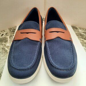 Cole Haan Blue Canvas Slip On  Casual Men's Size 12 like New